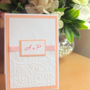 Покана с инициали