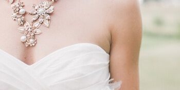 Bride with beautiful necklace